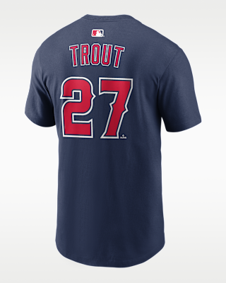 Mike Trout Los Angeles Angels Men's Nike MLB T-Shirt. Nike.com